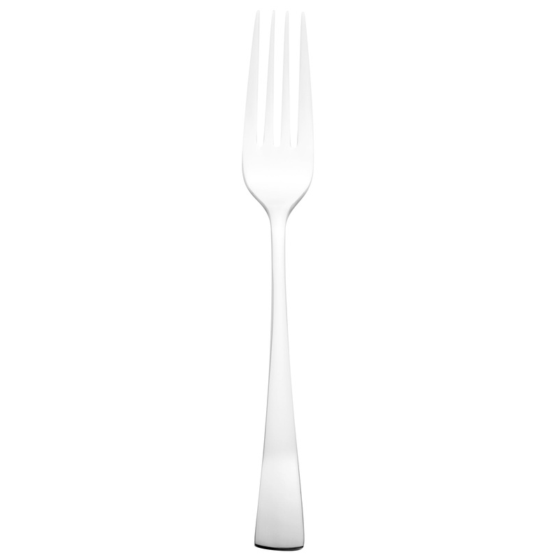 Walco 06051 Freya 8 1/8″ 18/0 Stainless Steel Heavy Weight European Table Fork – 12/Pack