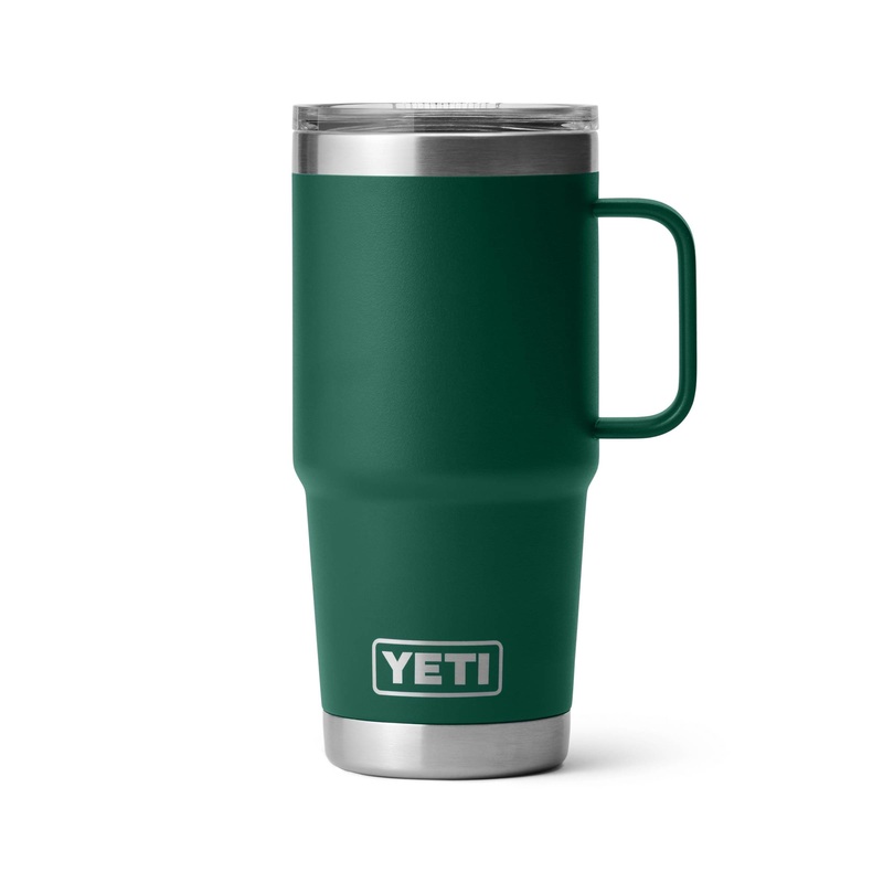 YETI Rambler 20 oz Travel Mug – Black Forest Green