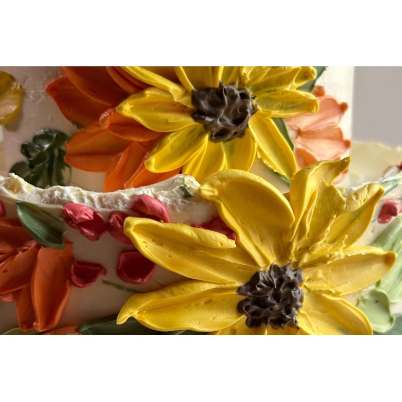 Blooming Sunflower Cake Decorating- August 23rd