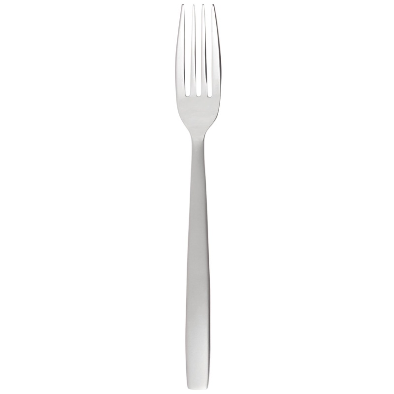 Chef & Sommelier FJ701 Kya Sand 8 1/8″ 18/10 Stainless Steel Extra Heavy Weight Dinner Fork by Arc Cardinal – 12/Pack