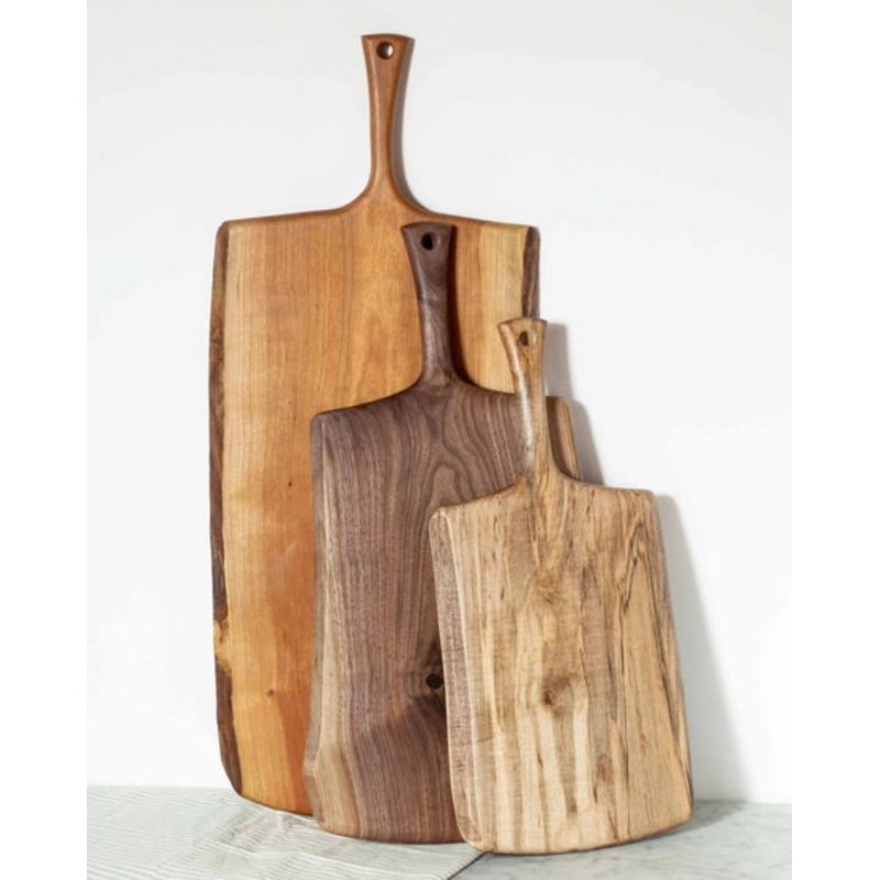 Peterman’s 21″ Ambrosia Maple Serving Board w/ Handle