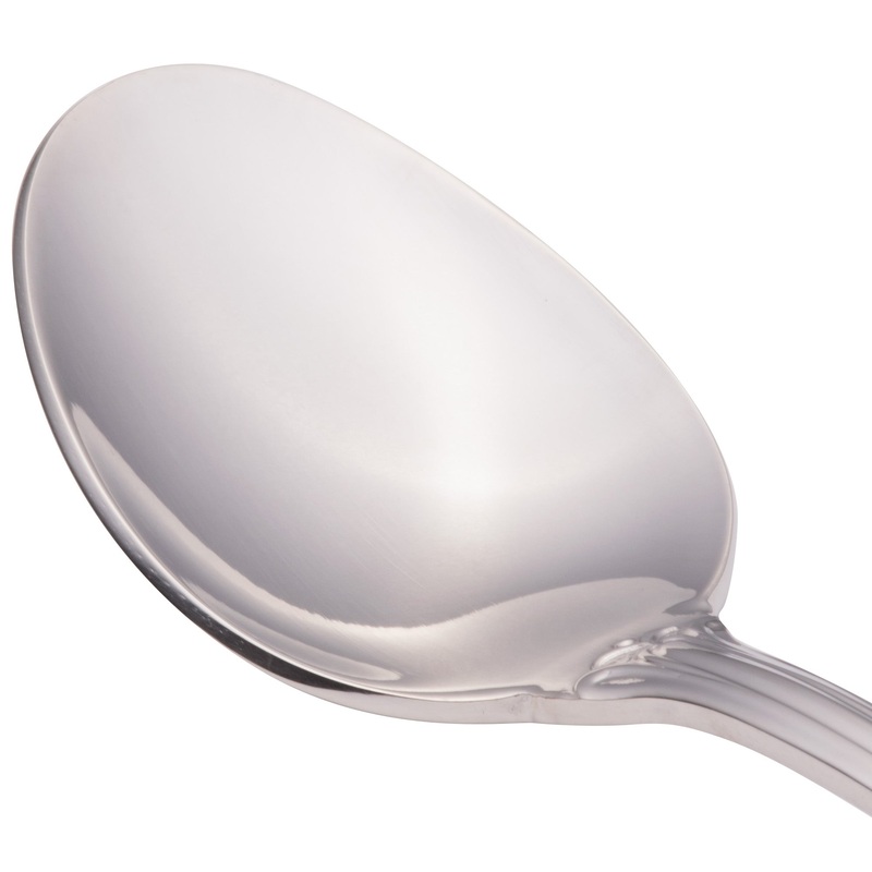 Walco 9501 Sentry 6 1/16″ 18/10 Stainless Steel Extra Heavy Weight Teaspoon – 12/Pack