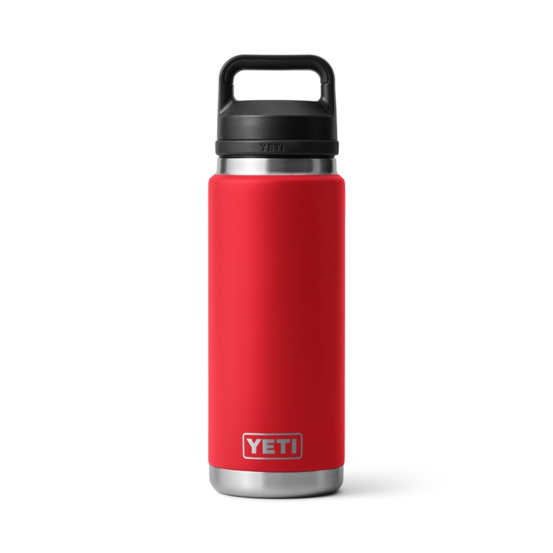 YETI 26 oz. Rambler Bottle with Chug Cap – Rescue Red