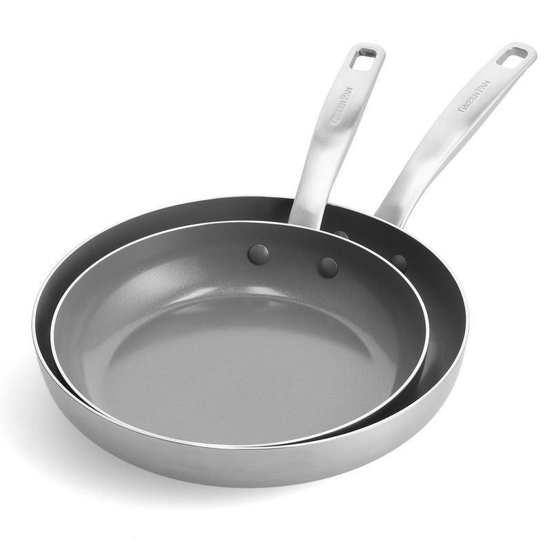 Chatham Stainless 8″ and 10″ Frypan Set
