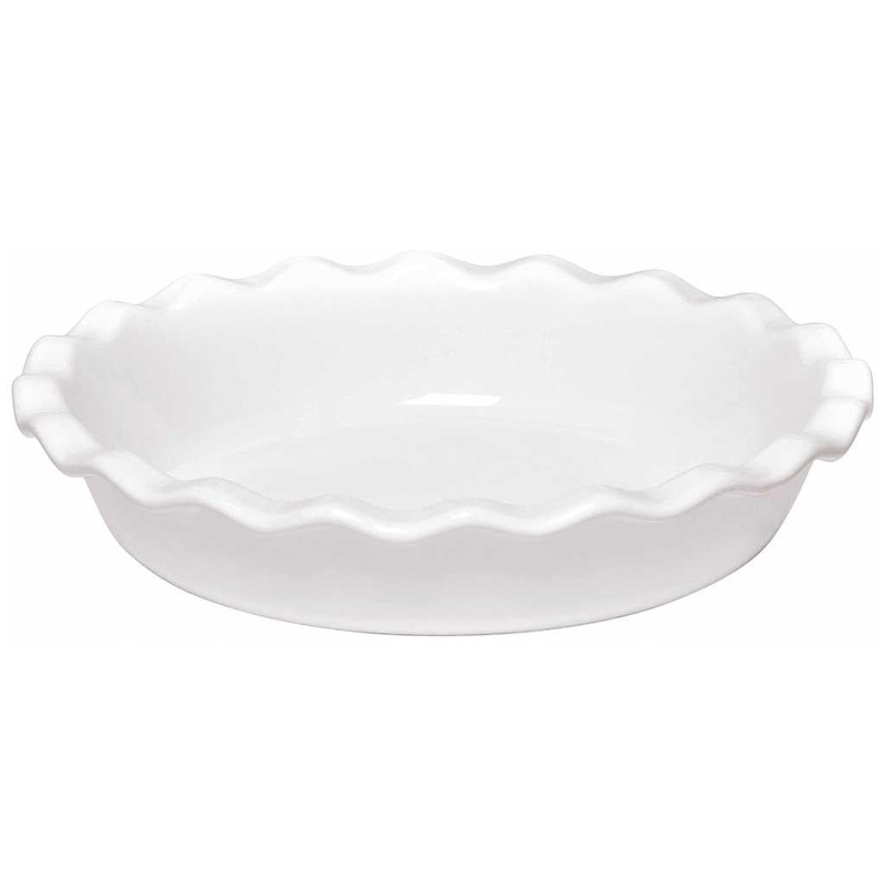 SALE! Emile Henry Pie Dish 9 inch Sugar White