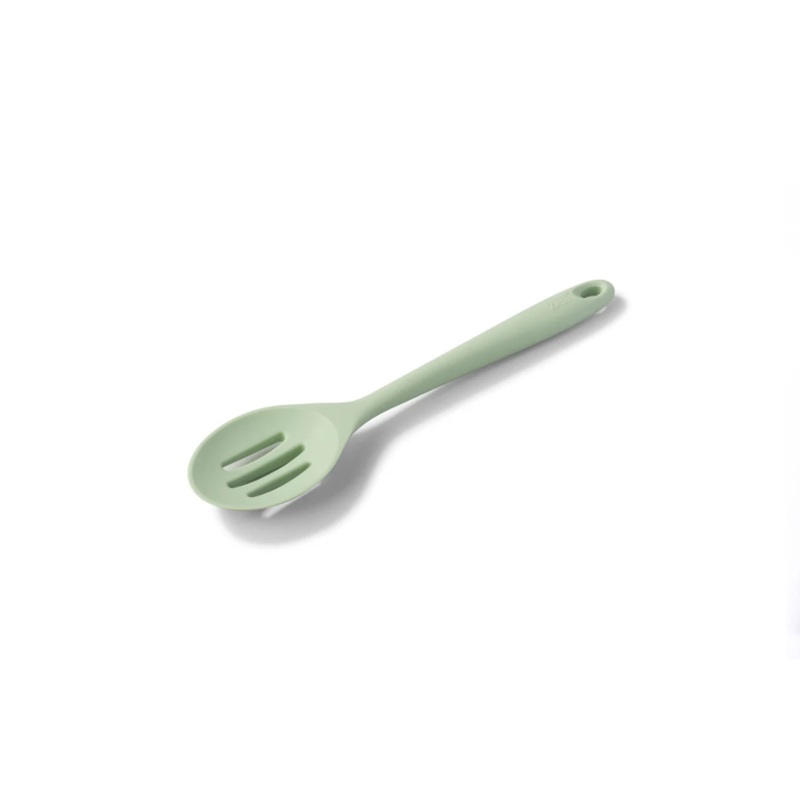 Silicone Slotted Spoon – Coastal Green