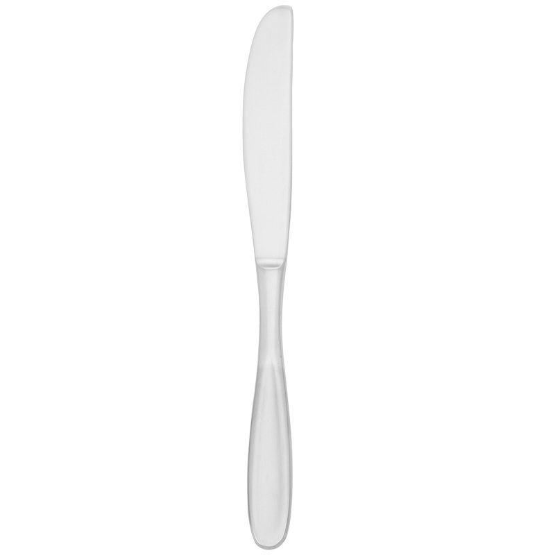 Walco 2011 Modernaire 7″ 18/10 Stainless Steel Extra Heavy Weight Solid Handle Butter Knife – 12/Pack