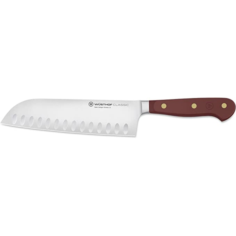 Wusthof Classic Tasty Sumac – 7″ Santoku Knife w/Hollow Edge