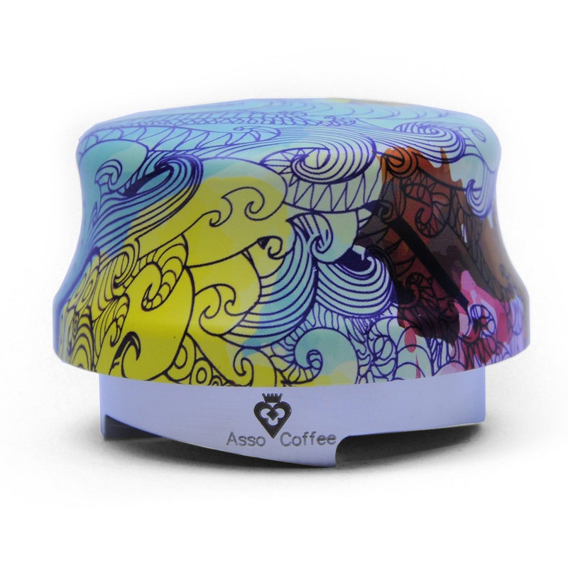 Asso Coffee The Jack Leveler – 58.5mm Color Waves