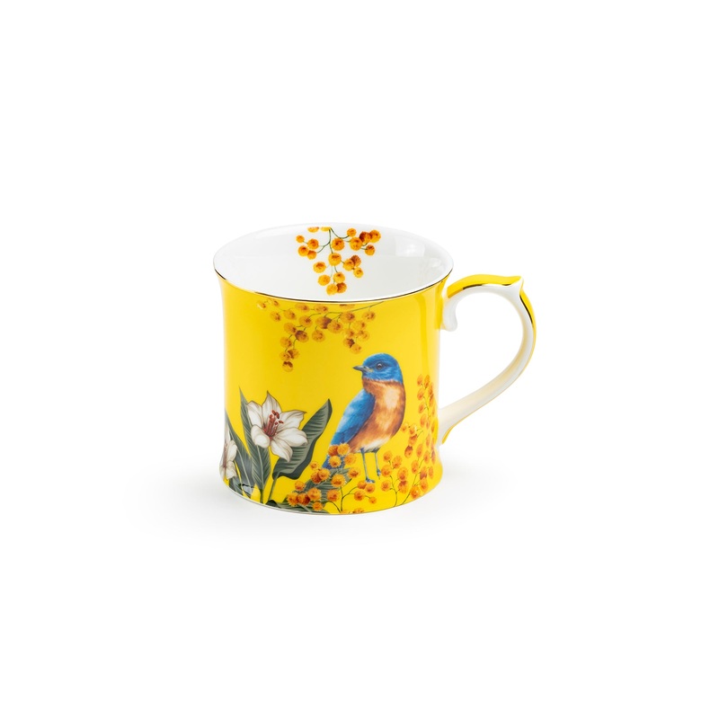 Tropical Bird Fine Porcelain Mug