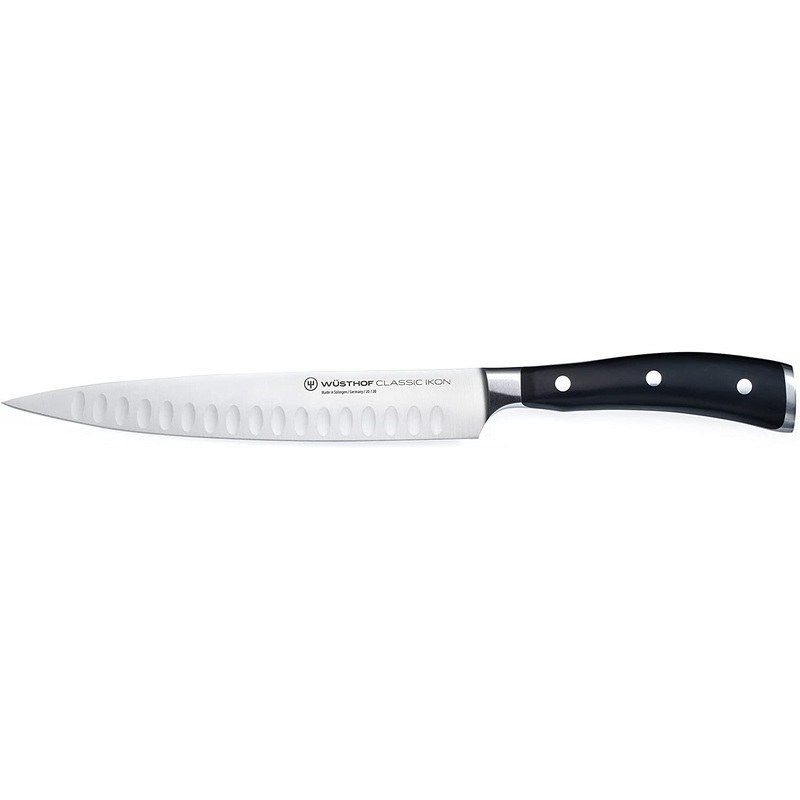 Wusthof Classic Ikon – 8″ Carving Knife w/Hollow Edge