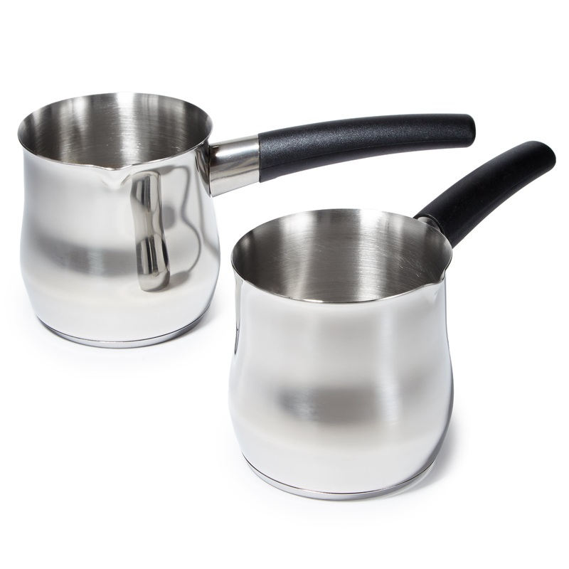 BergHOFF Essentials 2Pc 18/10 Stainless Steel 3.5″ Moka Pot Set, 18oz