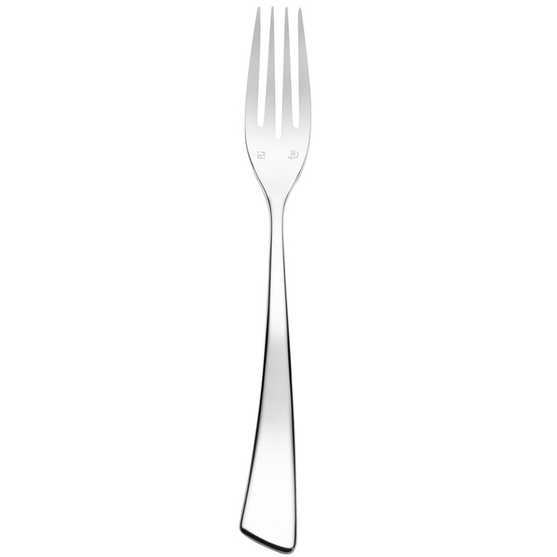 Chef & Sommelier T5201 Ezzo 8 1/4″ 18/10 Stainless Steel Extra Heavy Weight Dinner Fork by Arc Cardinal – 12/Pack