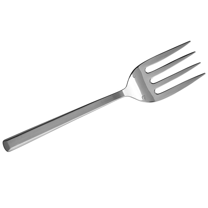 Chef & Sommelier T7433 Azali 8 3/4″ 18/10 Stainless Steel Extra Heavy Weight Serving Fork by Arc Cardinal – 12/Pack