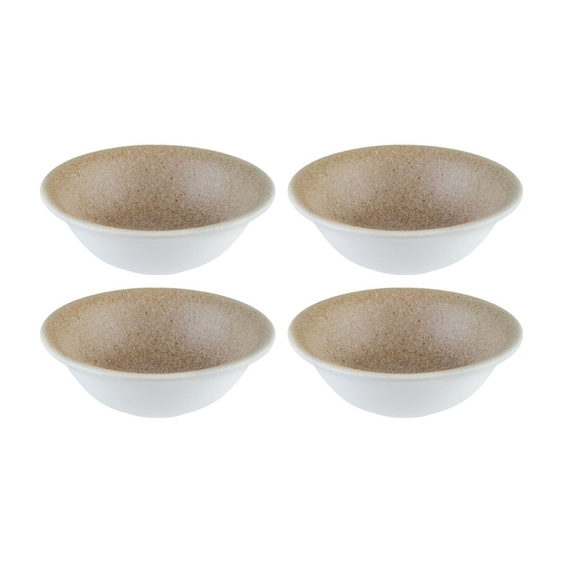 Luca Salmon Matte dia.6.25″ h:2″ 13 oz. Round Salmon Porcelain Bowl (Set of 4)