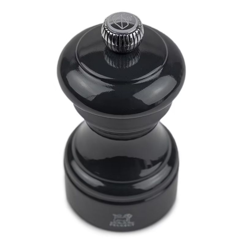 Peugeot Bistro Manual Salt Mill in Slate Grey Gloss Painted Wood – 4