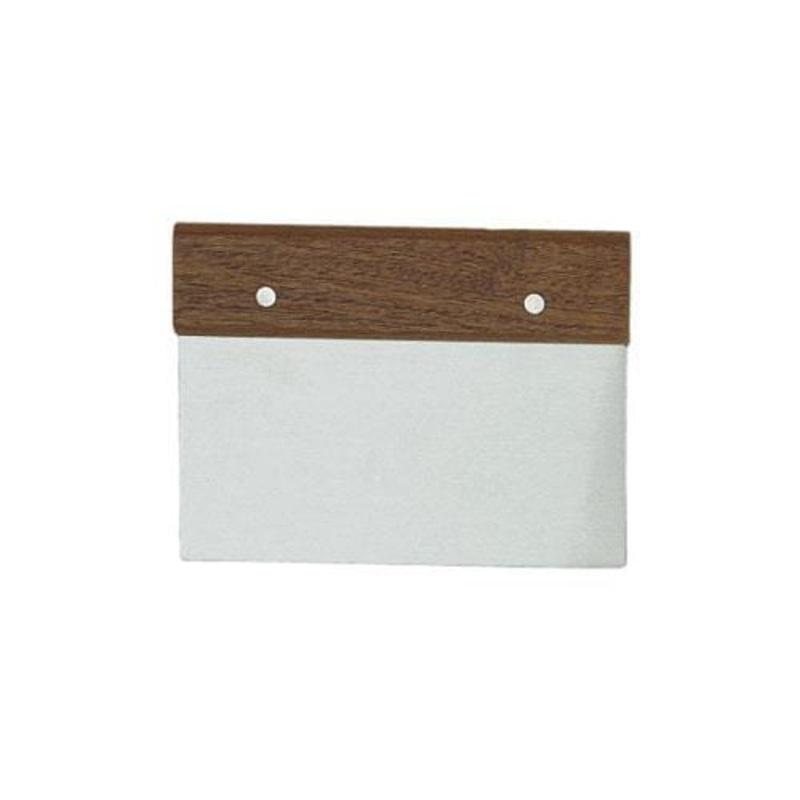 Update International Wood Handle Dough Scraper