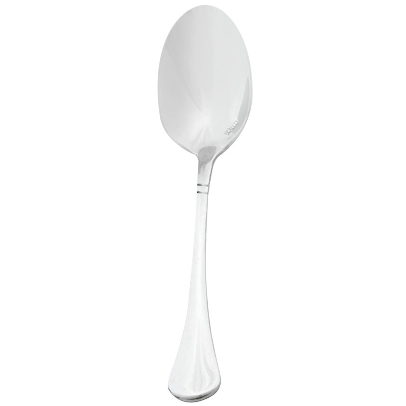 Walco 0707 Soho 7″ 18/10 Stainless Steel Extra Heavy Weight Dessert Spoon – 12/Pack