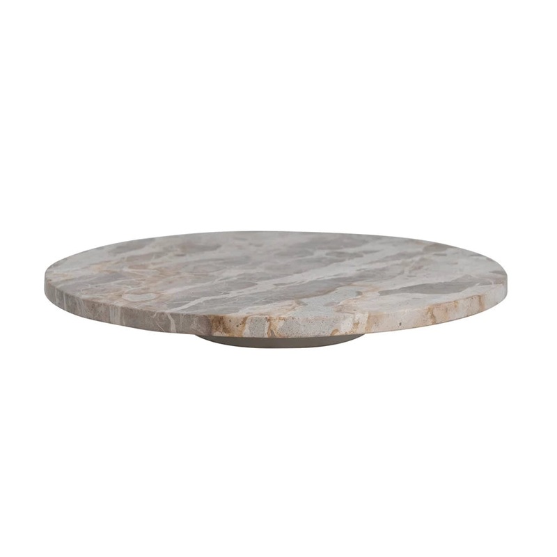 Marble Lazy Susan, Multi Color 14″