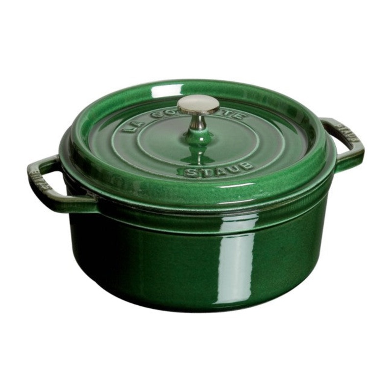 Staub Round Cocotte – 7 Qt. – Basil