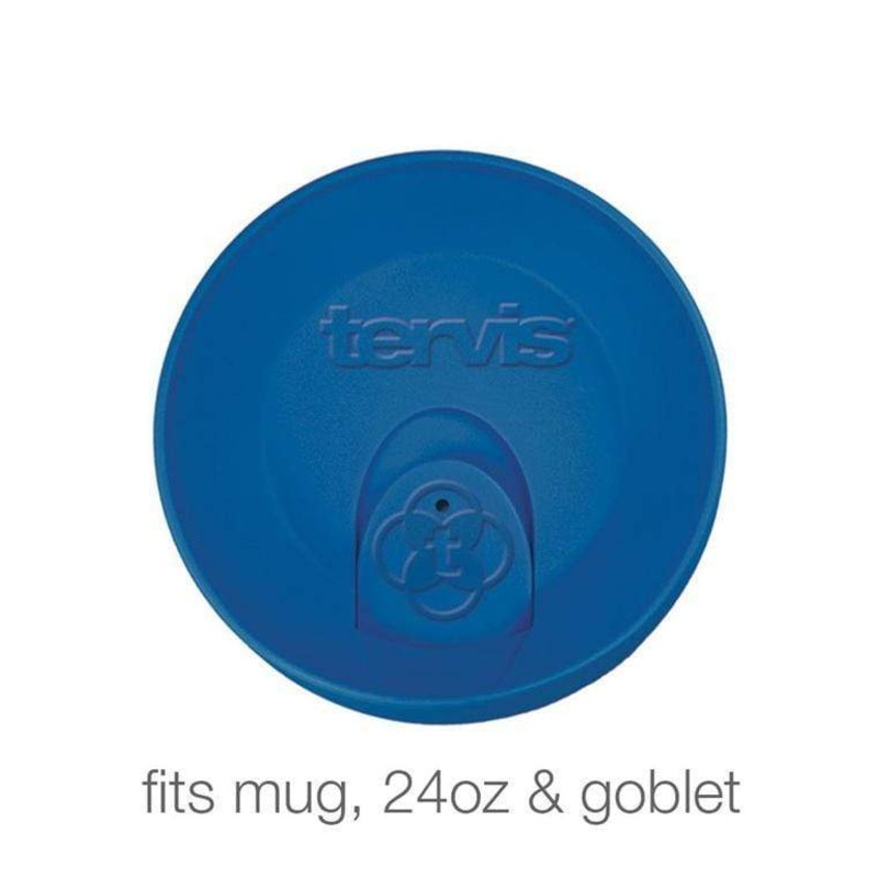 Tervis Tumbler Blue Travel Lid for 24 oz