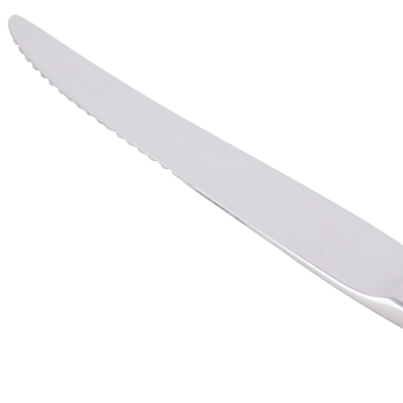 World Tableware 971 5762 Aspen 9 1/2″ 18/8 Stainless Steel Extra Heavy Weight Steak Knife – 12/Pack