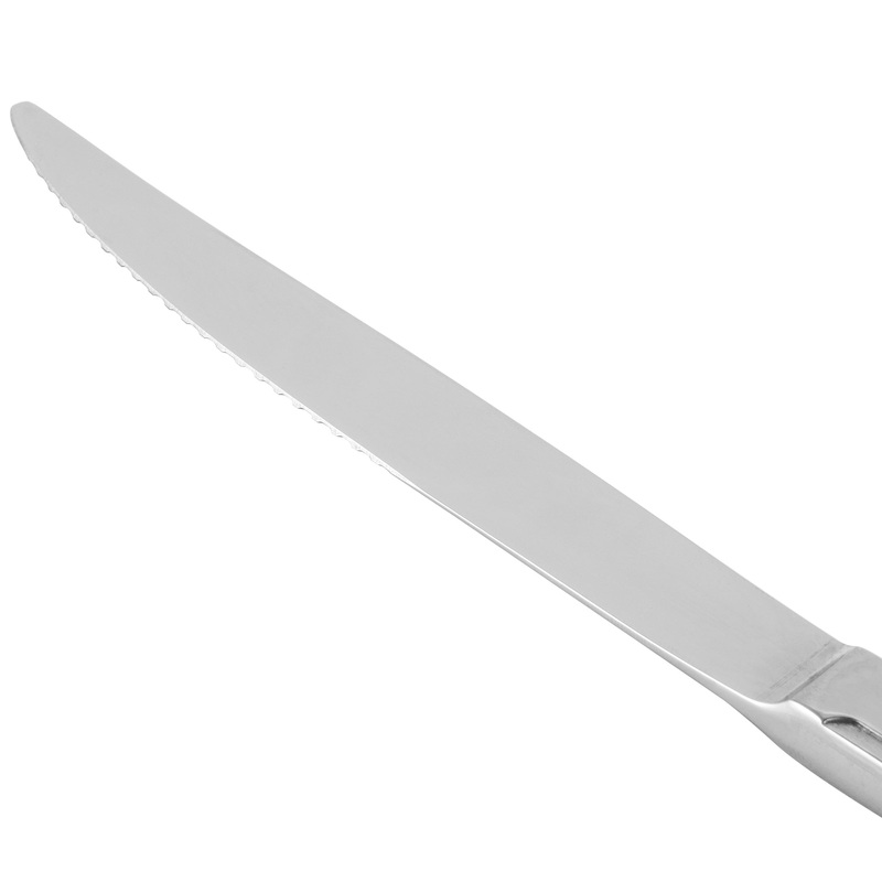 World Tableware 985 5762 Varese 9 1/4″ 18/8 Stainless Steel Extra Heavy Weight Steak Knife – 12/Pack