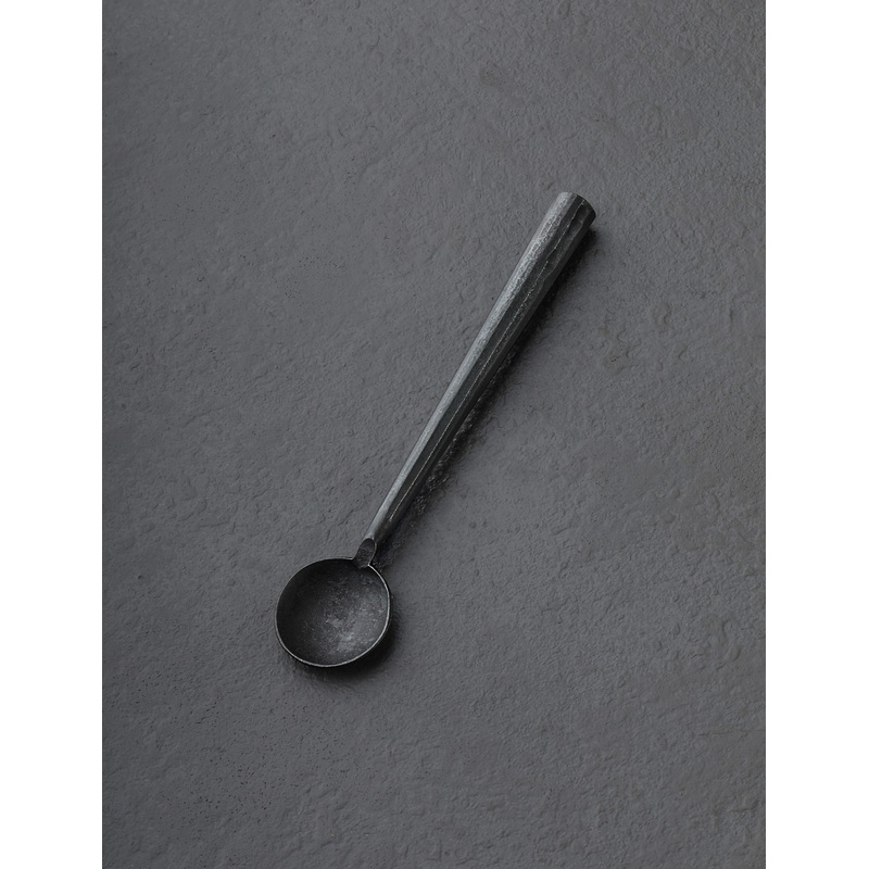 Blackened Steel Tea Spoon