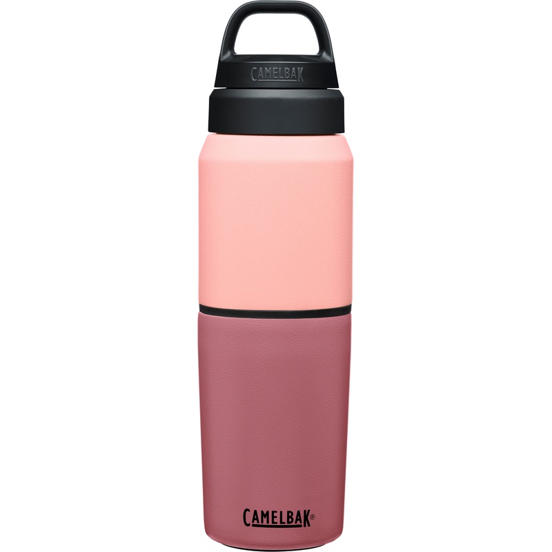 Camelbak MultiBev 17 oz Bottle / 12 oz Cup in Terracotta Rose
