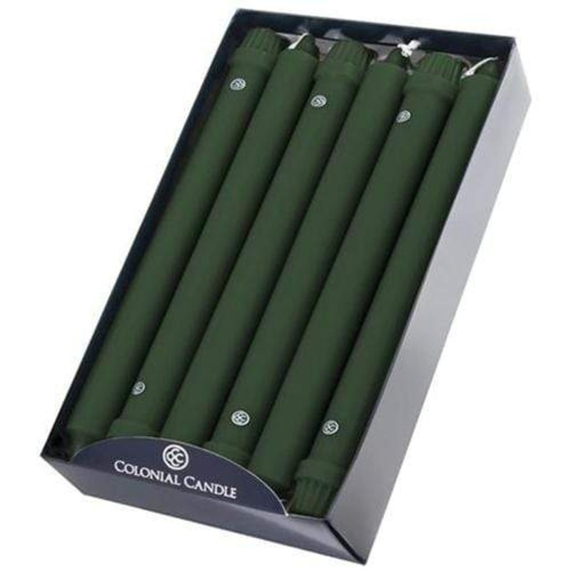 Colonial Candle Classic Taper 10in – Evergreen