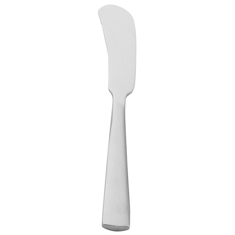 Walco AUD11 Audition 6 11/16″ 18/10 Stainless Steel Extra Heavy Weight Butter Knife – 12/Pack