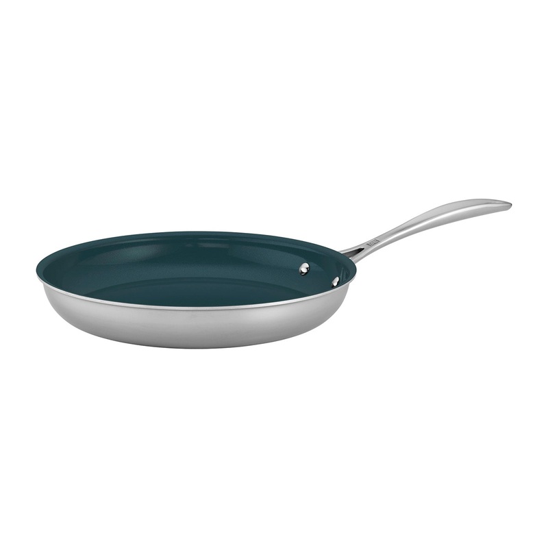 Zwilling Clad CFX 10″ Stainless Steel Ceramic Nonstick Fry Pan