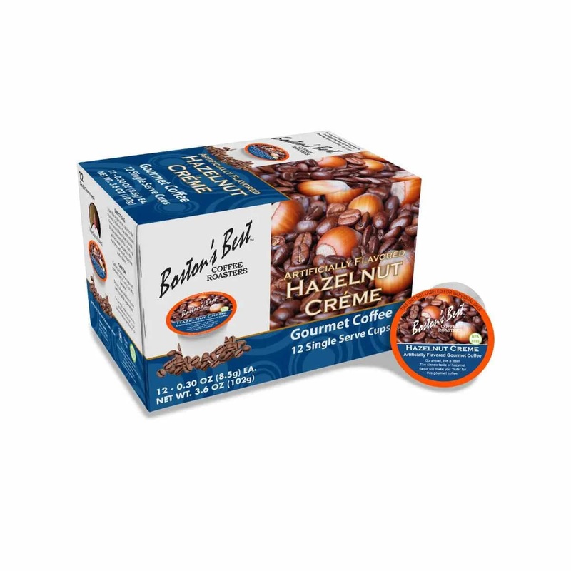 Boston’s Best Hazelnut Creme Single-Serve Coffee Pods (Box of 12)
