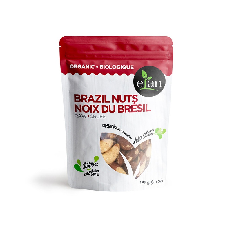 Elan Organic Raw Brazil Nuts 185g