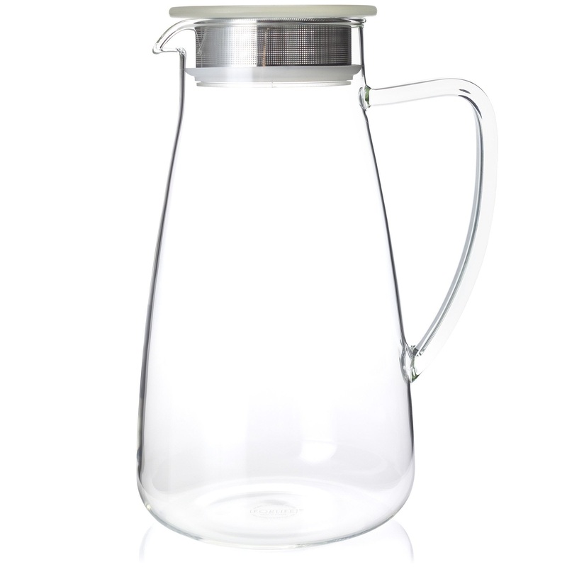 ForLife Flask Ice Tea Jug 64 oz – White