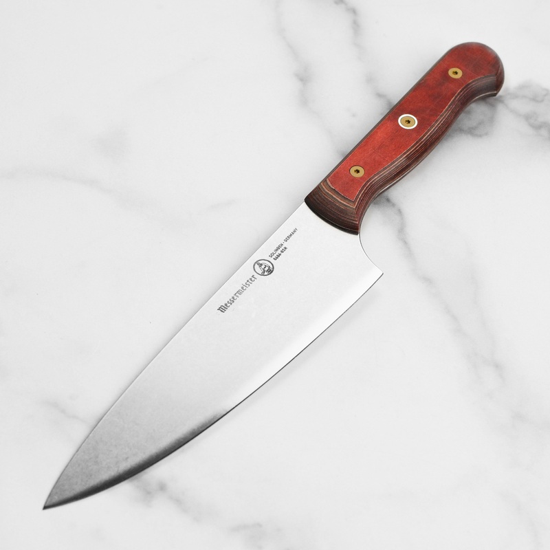 Messermeister Custom Terra Red 8″ Chef’s Knife