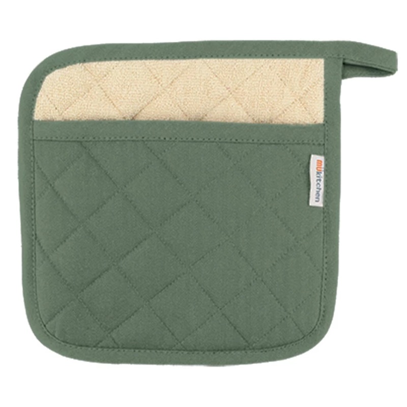 MU Kitchen – Potholder- Hedge Green