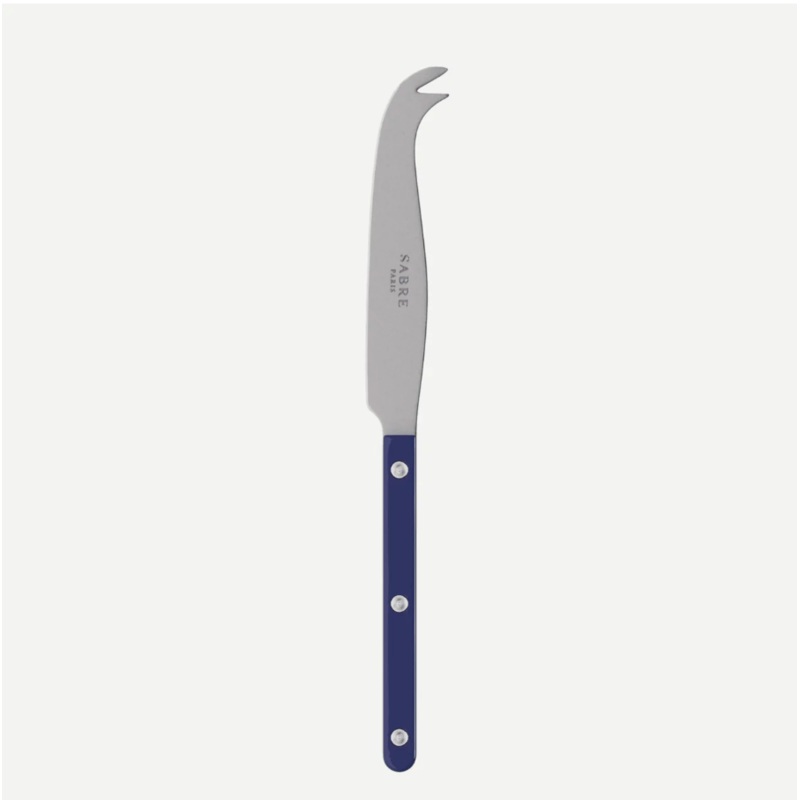 Sabre Cheese knife large Bistrot Vintage Solid, Navy Blue