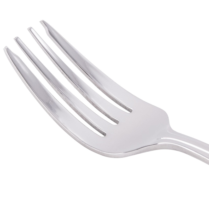 World Tableware 985 038 Varese 6 7/8″ 18/8 Stainless Steel Extra Heavy Weight Salad Fork – 12/Pack