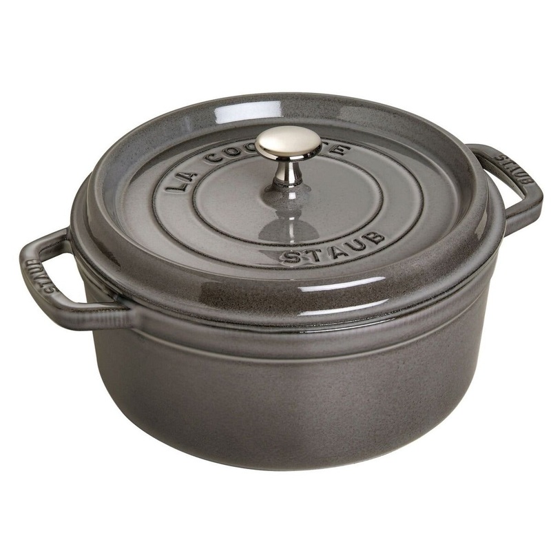 Staub 4 Qt. Round Dutch Oven – Graphite
