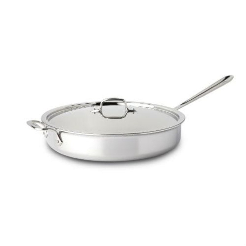 All-Clad Stainless Steel 6 qt. Saute Pot