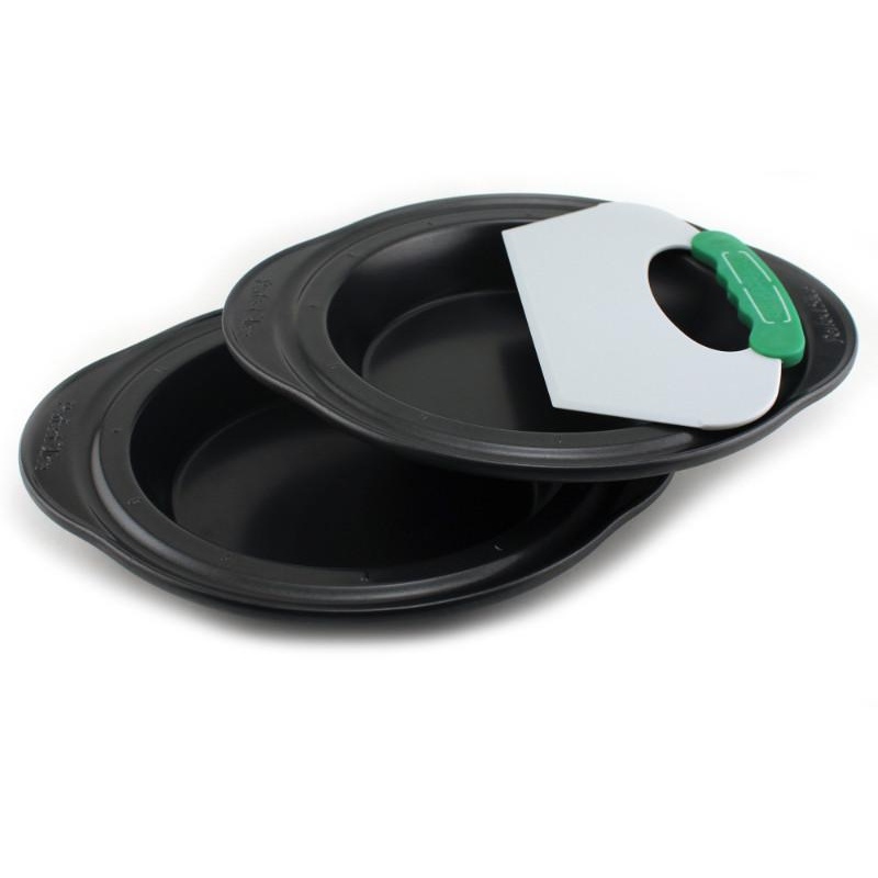 BergHOFF Perfect Slice 3Pc Pie Pans with Tool