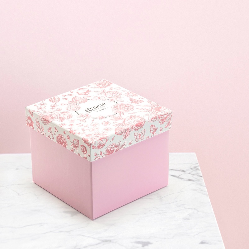 Flower Garden Pink Gift Box