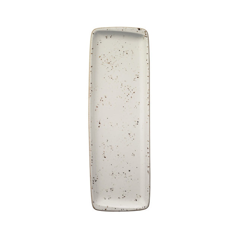 Grain 19″ x 6.25″ x h:1″ Rectangular Decorated Porcelain Platter