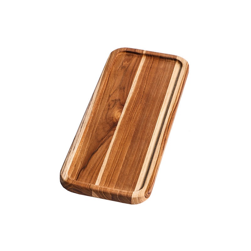 Teak Haus – ESSENTIAL RECTANGLE SERVING TRAY 12 x 5 x 0.5 in