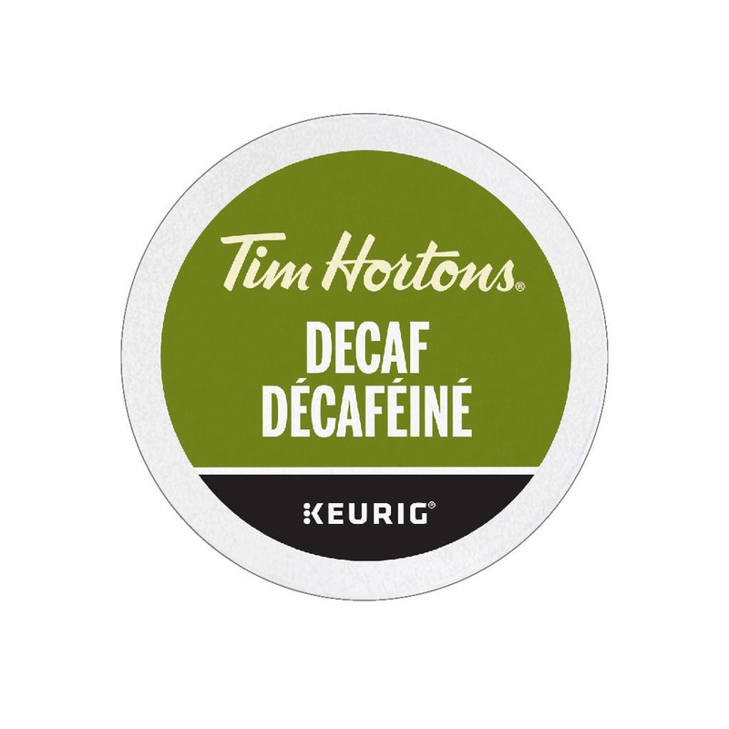 Tim Hortons Decaf K-Cup Pods (Box of 24)