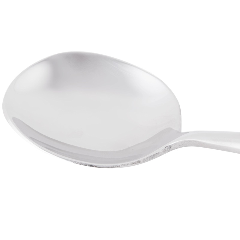 World Tableware 991 016 Esquire 18/8 Extra Heavy Weight Stainless Steel 6 1/8″ Bouillon Spoon – 12/Pack
