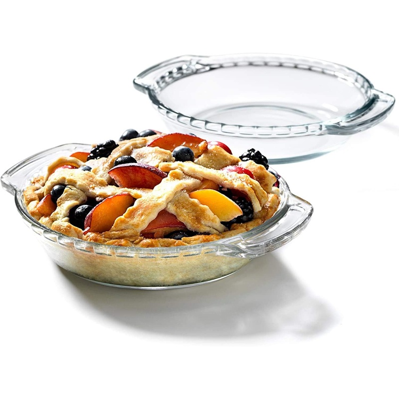 6″ Glass Pie Plate by Anchor Hocking