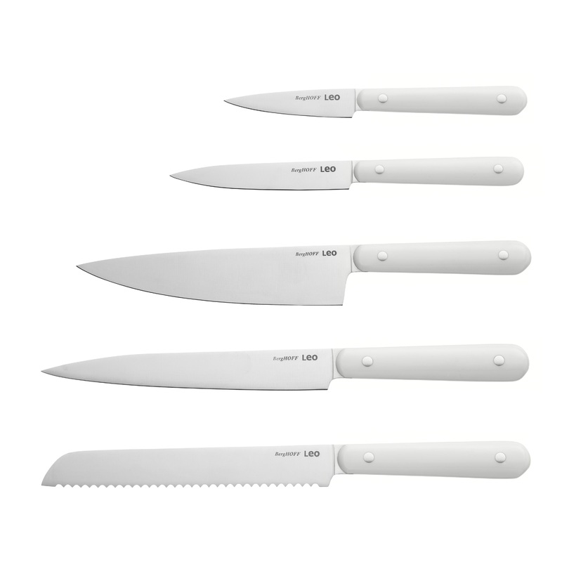 BergHOFF Leo Spirit Stainless Steel 5Pc Complete Knife Set