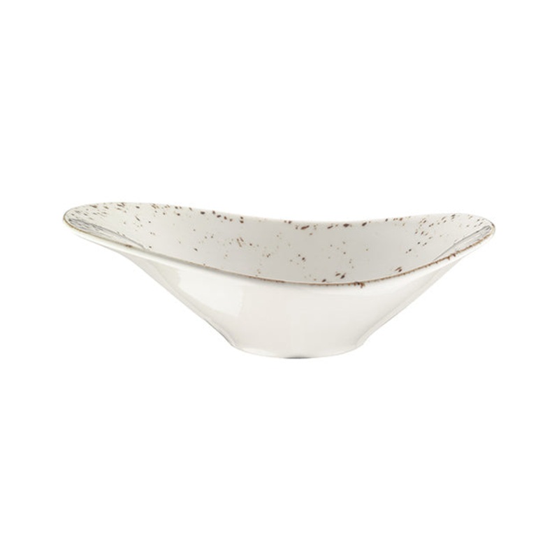Grain 11″ x 7.5″ x h:3.5″ 25 oz. Oval Decorated Porcelain Bowl